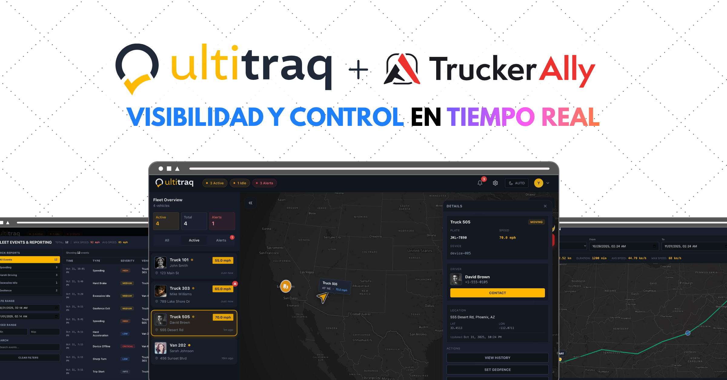 Cómo UltiTraq potencia tu experiencia en Trucker Ally
